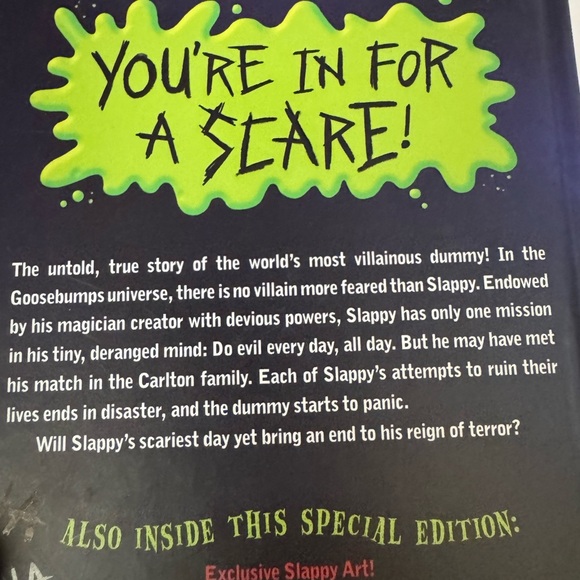 Slappy Beware (Goosebumps Special Edition) - Hardcover By R.L. Stine - Picture 4 of 6